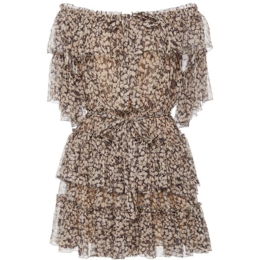 Zimmermann Prima Cherry Frill Dress